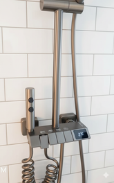 8 pc Imported Rain Shower | Hot Cold Wall Mounted Shower Set